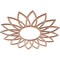 Ekena Millwork Daisy Wood Fretwork Pierced Ceiling Medallion, Cherry, 22"OD x 7 5/8"ID x 1/4"T CMWP22X22X0250DACH - alternate 3